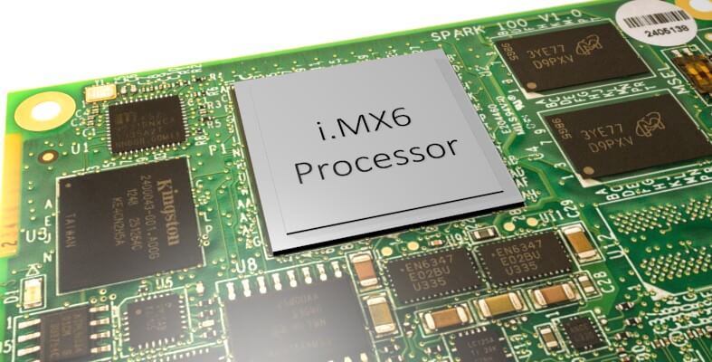 Beispiel eines iMX6 Prozessors von NXP / Freescale