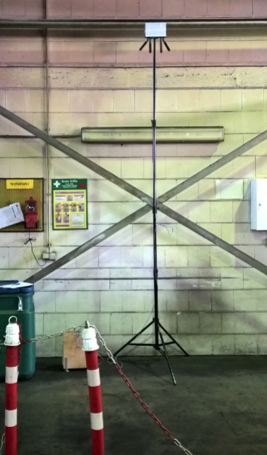 Example for a WLAN / WiFi site survey