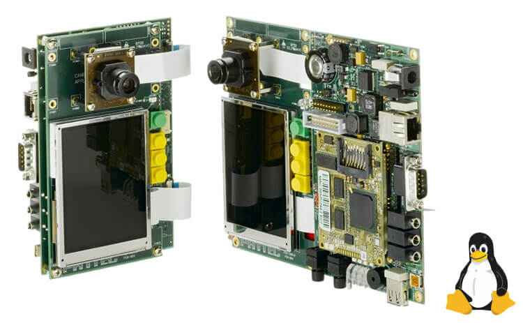 Kamera und CMOS-Sensor der Firma Phytec