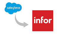 We take over the integration of data from third-party applications such as salesForce for you